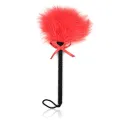 Feder-Kitzler mit Schleife 25 cm Rot von Latetobed BDSM Line