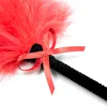 Feder-Kitzler mit Schleife 25 cm Rot von Latetobed BDSM Line