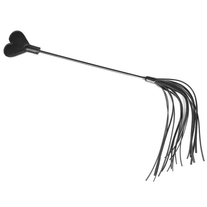 Herzförmiges Paddel mit Peitsche 60 cm von Latetobed BDSM Line | Fesselliebe.de