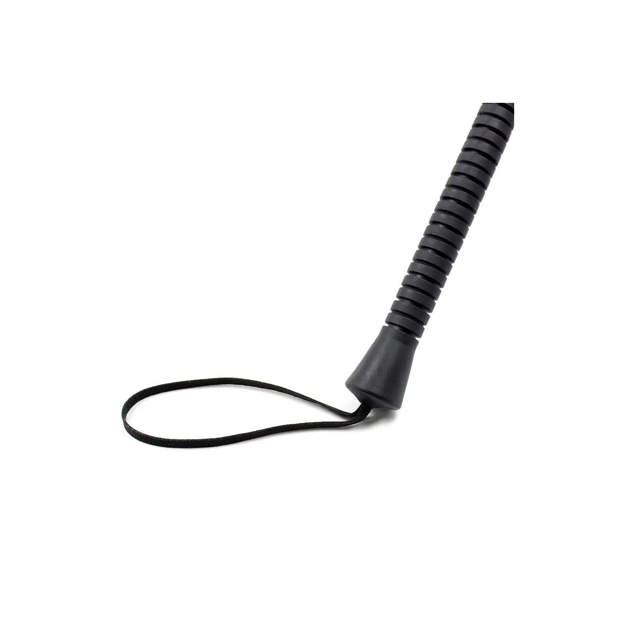 Quadratische Reitgerte mit Silbernen Nieten 53 cm von Latetobed BDSM Line | Fesselliebe.de