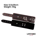 Fessel mit Kette und Herzen von Latetobed BDSM Line