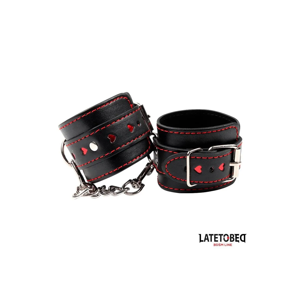 Fussfessel mit Kette und Herzen von Latetobed BDSM Line | Fesselliebe.de