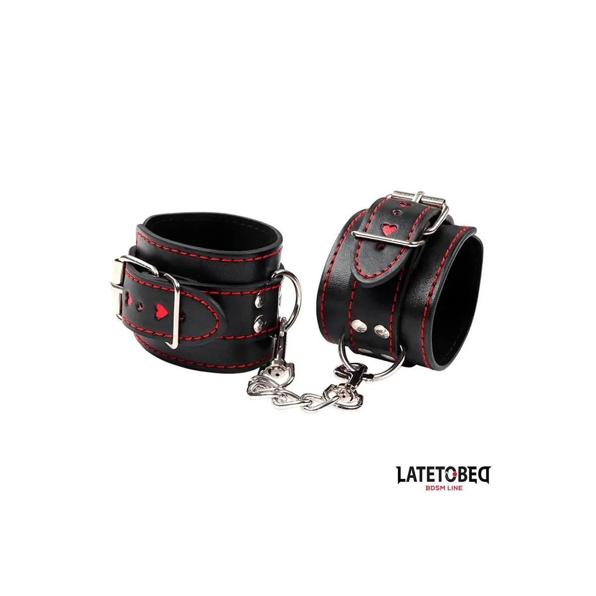 Fussfessel mit Kette und Herzen von Latetobed BDSM Line | Fesselliebe.de