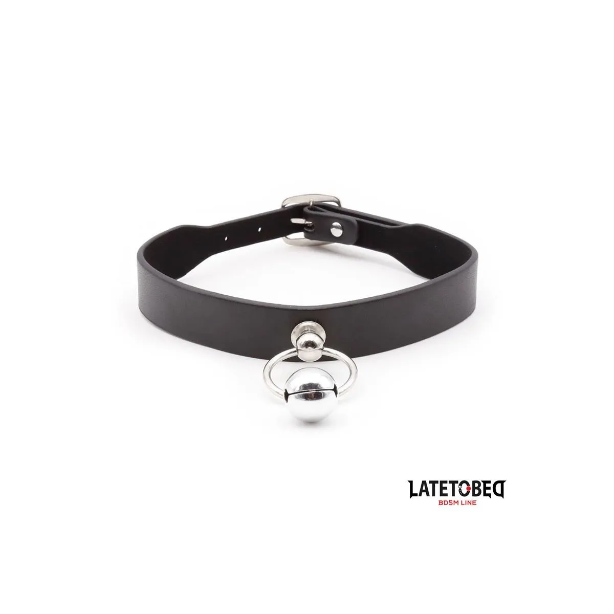 Halsband mit Glocke und Leine von Latetobed BDSM Line | Fesselliebe.de