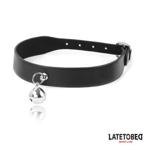 Halsband mit Glocke und Leine von Latetobed BDSM Line