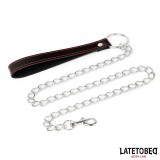 Halsband mit Leine 52 cm von Latetobed BDSM Line | Fesselliebe.de
