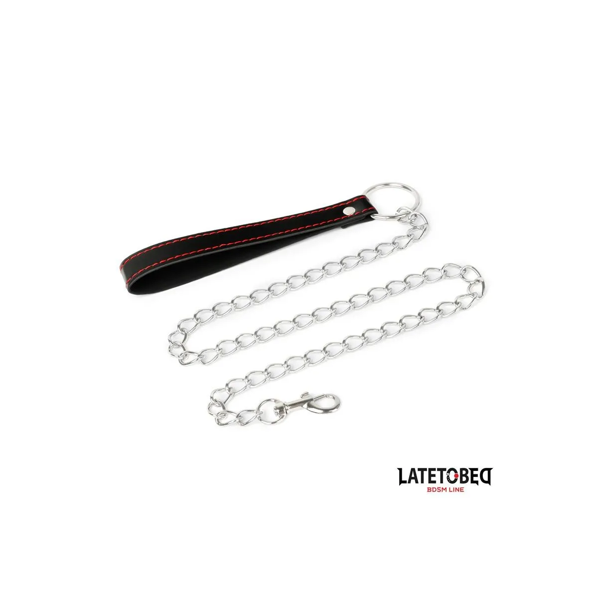 Halsband mit Leine 52 cm von Latetobed BDSM Line | Fesselliebe.de