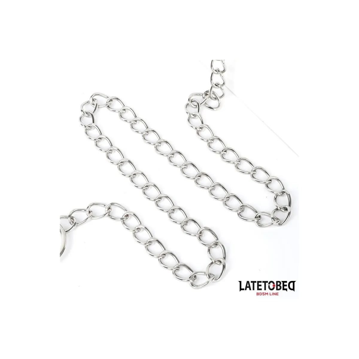 Halsband mit Leine 52 cm von Latetobed BDSM Line | Fesselliebe.de
