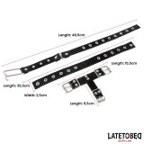 Halsband mit Nasenhaken von Latetobed BDSM Line | Fesselliebe.de