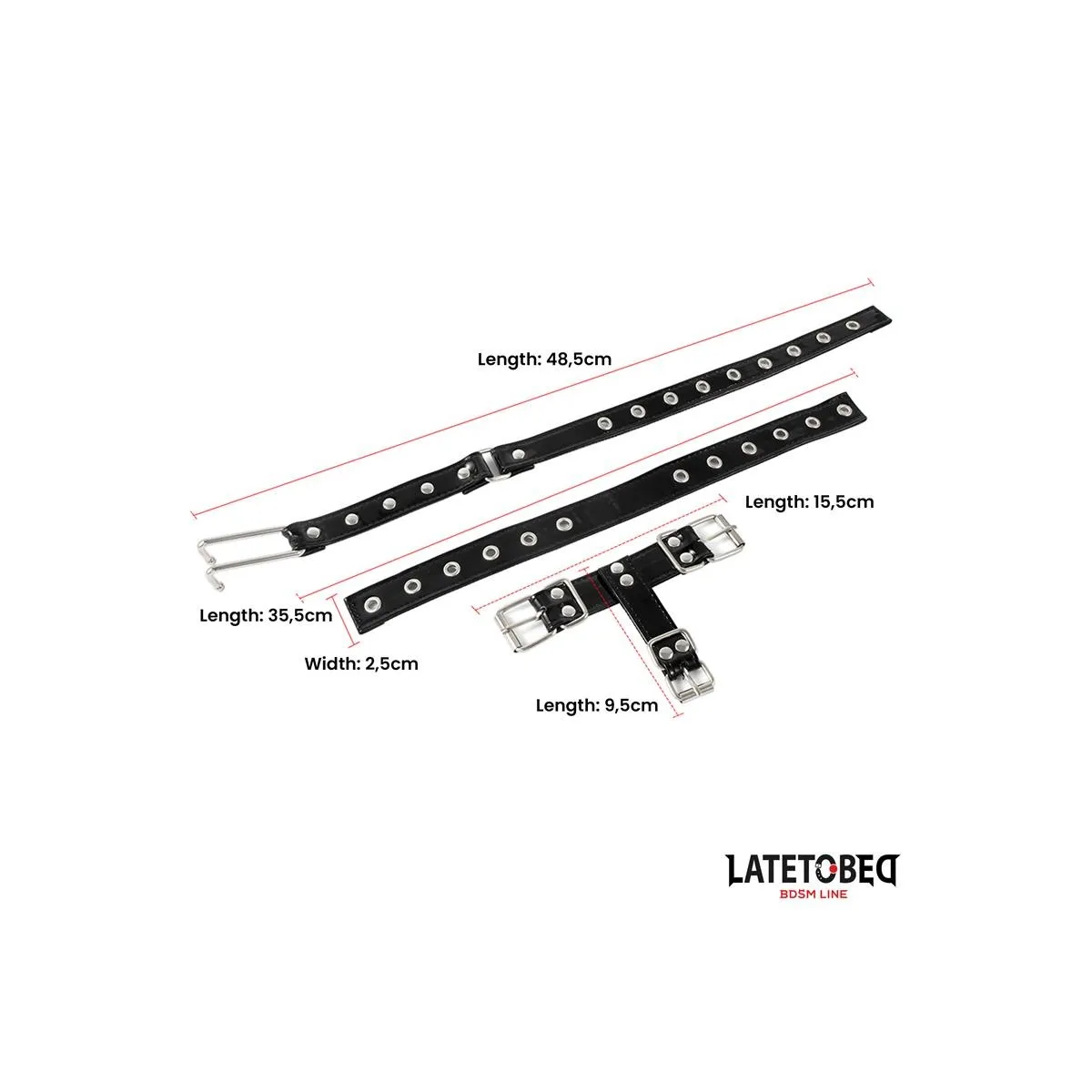 Halsband mit Nasenhaken von Latetobed BDSM Line | Fesselliebe.de