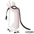 Mundknebel mit Nippelklemmen von Latetobed BDSM Line