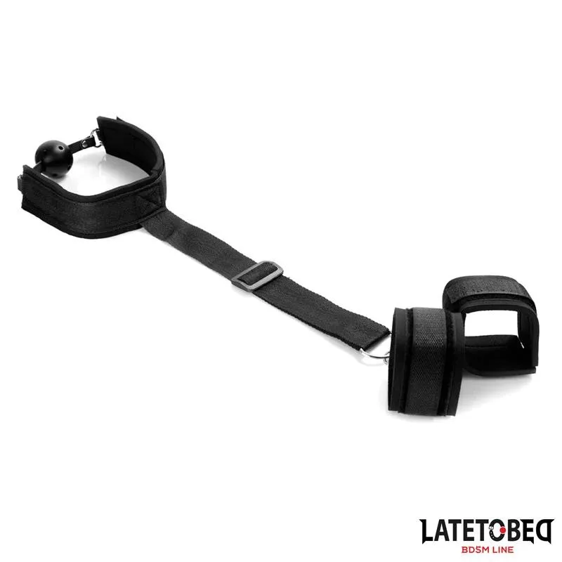 Knebelkugel und Fesseln von Latetobed BDSM Line | Fesselliebe.de