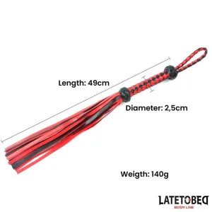 Geflochtener Flogger 49 cm von Latetobed BDSM Line