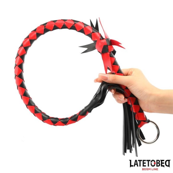 Geflochtener Flogger 85 cm von Latetobed BDSM Line | Fesselliebe.de