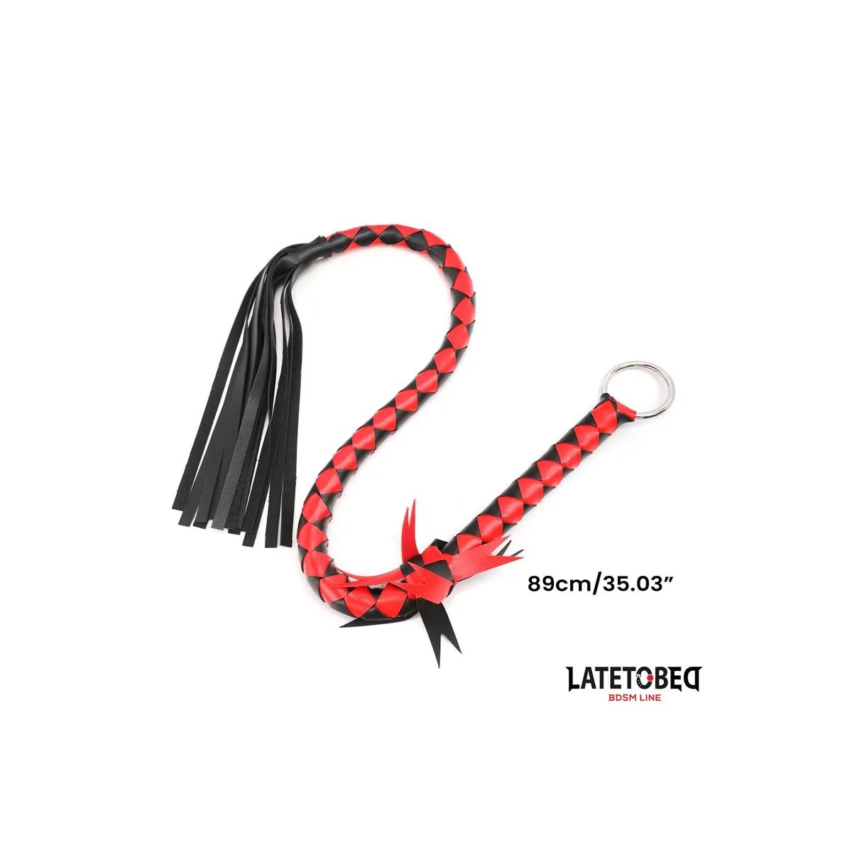 Geflochtener Flogger 85 cm von Latetobed BDSM Line | Fesselliebe.de