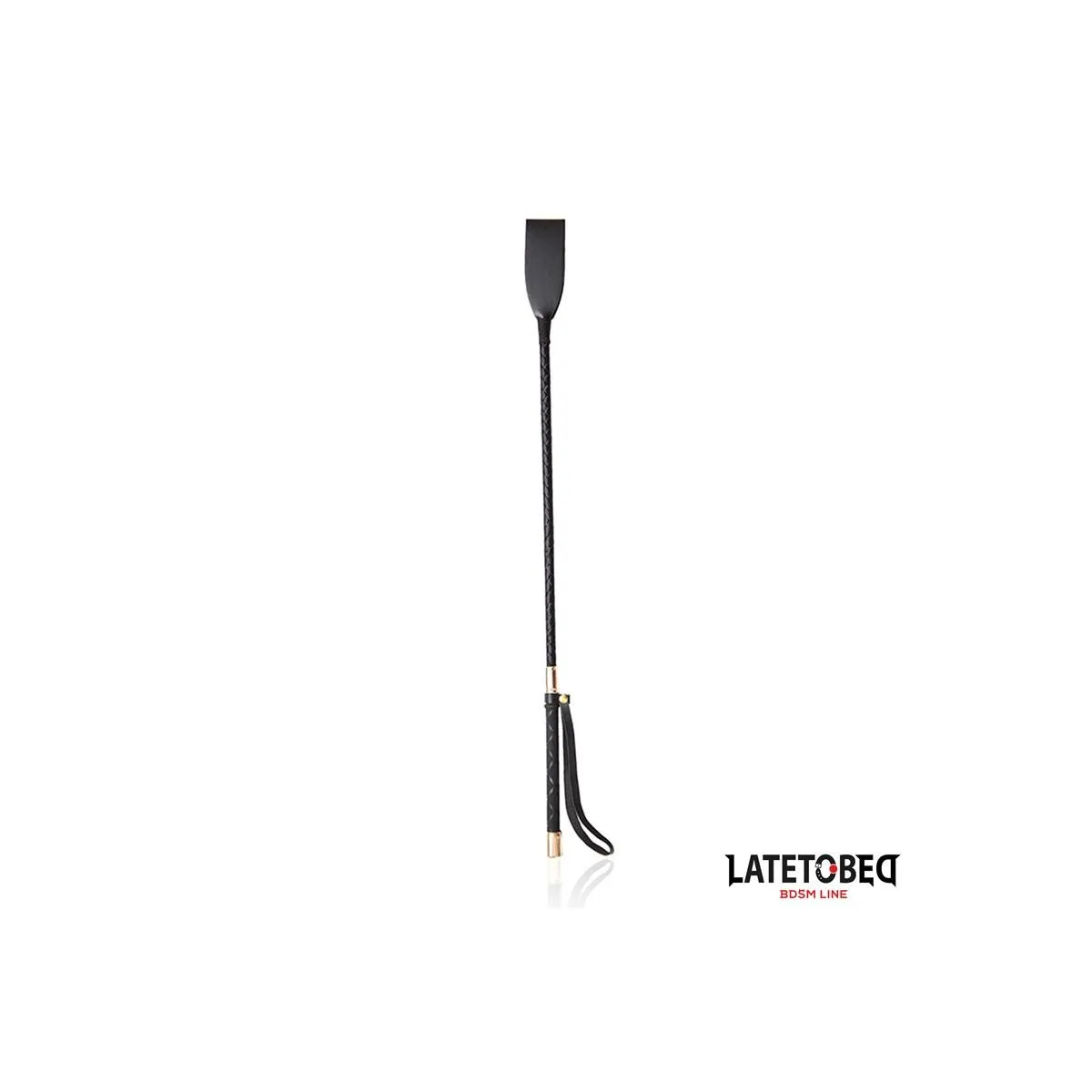 Goldfarbene Metallgerte 60 cm von Latetobed BDSM Line | Fesselliebe.de