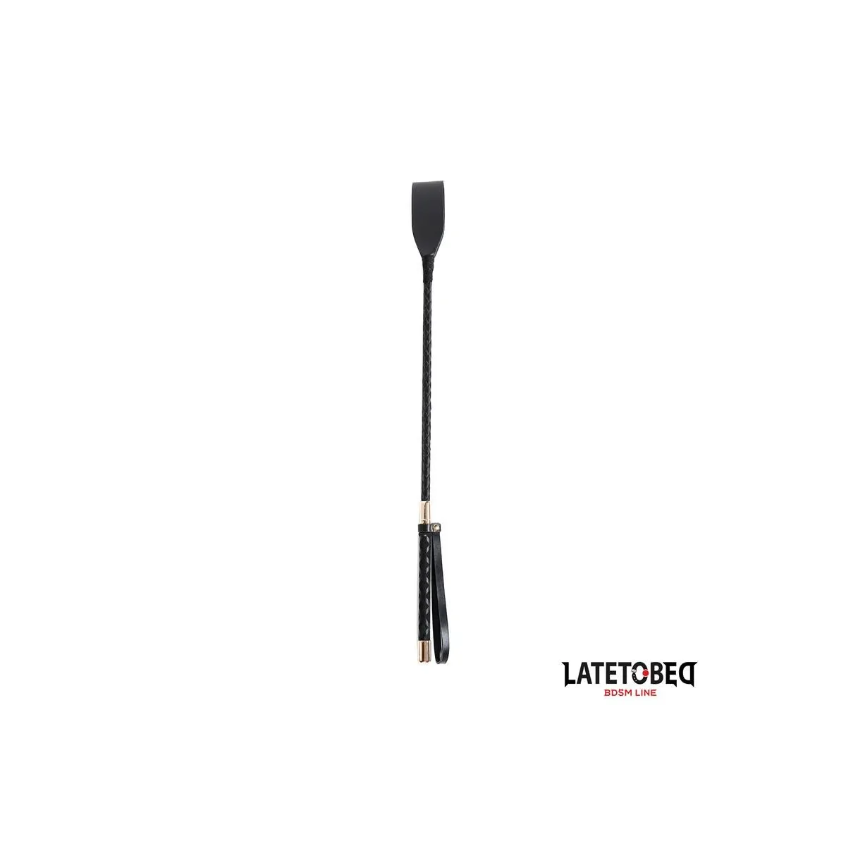 Goldfarbene Metallgerte 45 cm von Latetobed BDSM Line | Fesselliebe.de