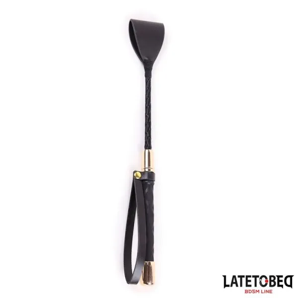 Goldfarbene Metallgerte 30 cm von Latetobed BDSM Line | Fesselliebe.de
