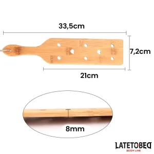 Bambuspaddel 34 cm von Latetobed BDSM Line
