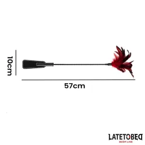 2-In-1-Paddel mit Feder von Latetobed BDSM Line