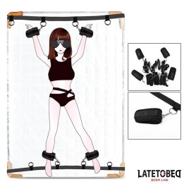 Bettfesseln 4 Befestigungspunkte von Latetobed BDSM Line | Fesselliebe.de