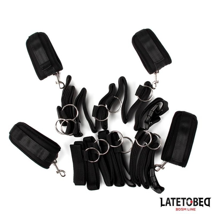 Bettfesseln 4 Befestigungspunkte von Latetobed BDSM Line | Fesselliebe.de