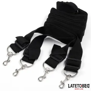 Bettfesseln von Latetobed BDSM Line