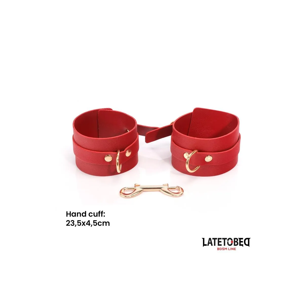 7-Teiliges Bondage-Set mit Tragetasche Rot von Latetobed BDSM Line | Fesselliebe.de