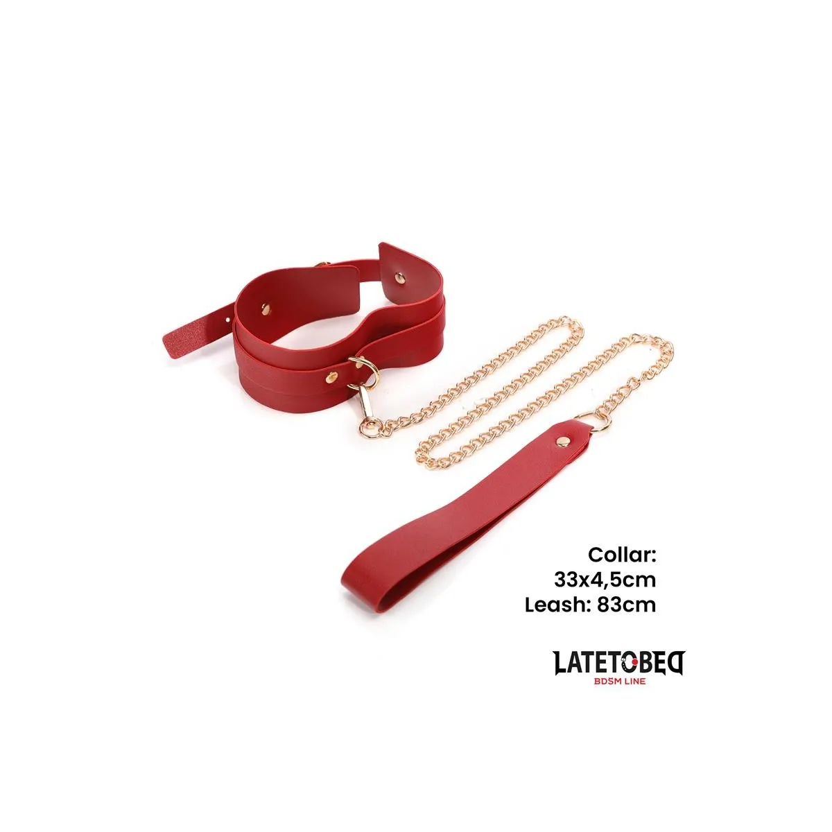 7-Teiliges Bondage-Set mit Tragetasche Rot von Latetobed BDSM Line | Fesselliebe.de