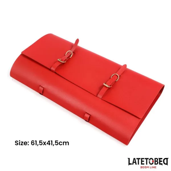 7-Teiliges Bondage-Set mit Tragetasche Rot von Latetobed BDSM Line | Fesselliebe.de