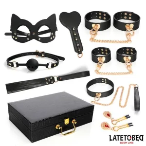Bondage-Set 8-Teilig mit Etui von Latetobed BDSM Line | Fesselliebe.de