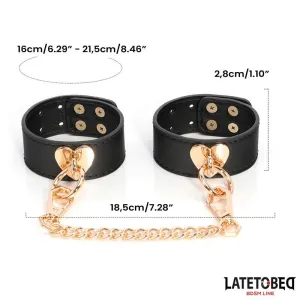 Bondage-Set 8-Teilig mit Etui von Latetobed BDSM Line