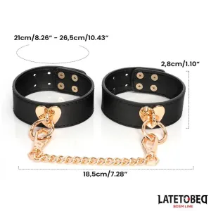 Bondage-Set 8-Teilig mit Etui von Latetobed BDSM Line