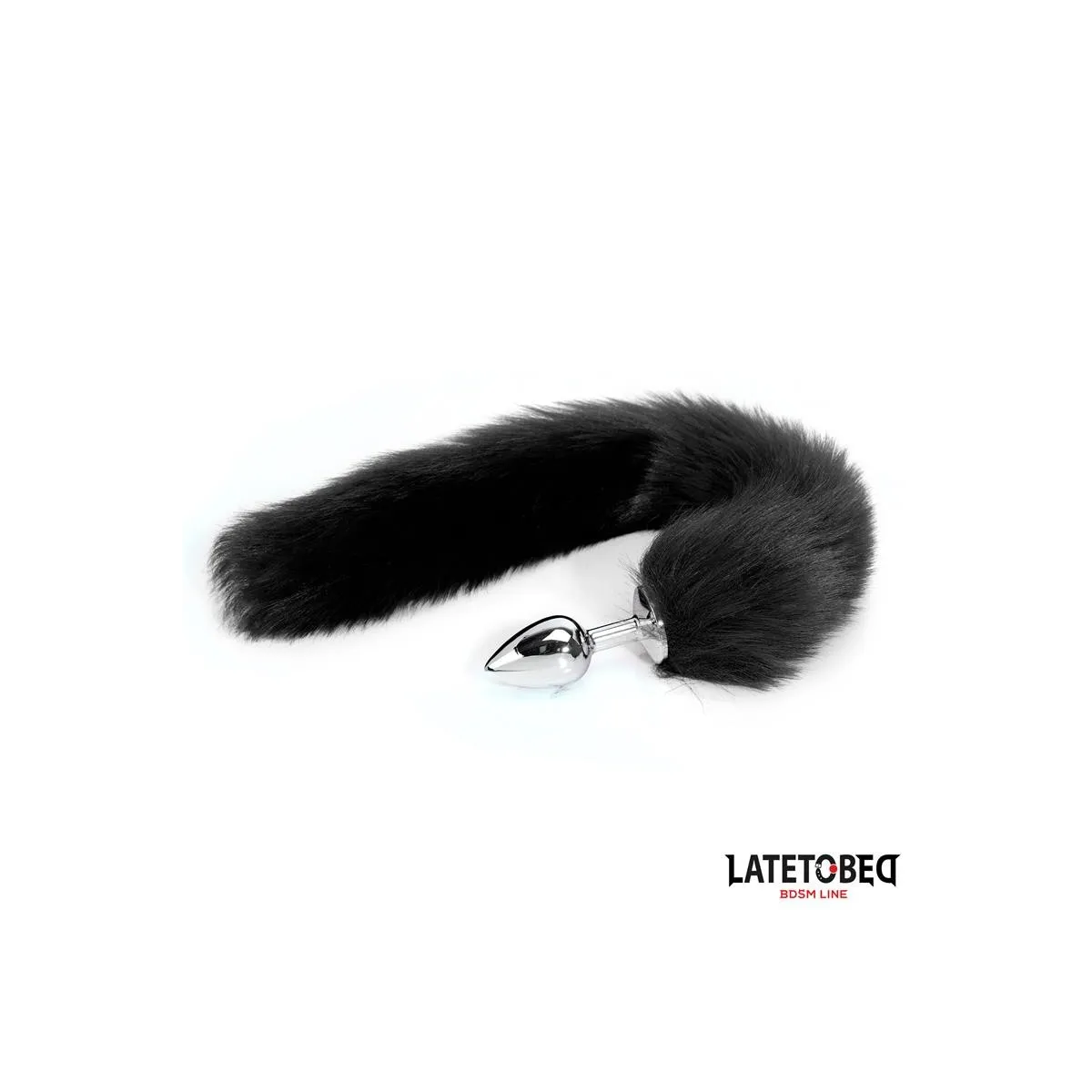 Analplug mit Schwanz Schwarz 40 cm von Latetobed BDSM Line | Fesselliebe.de