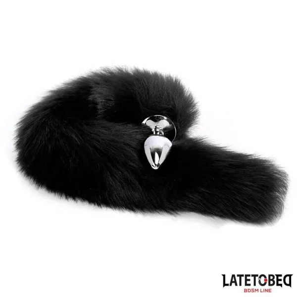 Analplug mit Schwanz Schwarz 40 cm von Latetobed BDSM Line | Fesselliebe.de