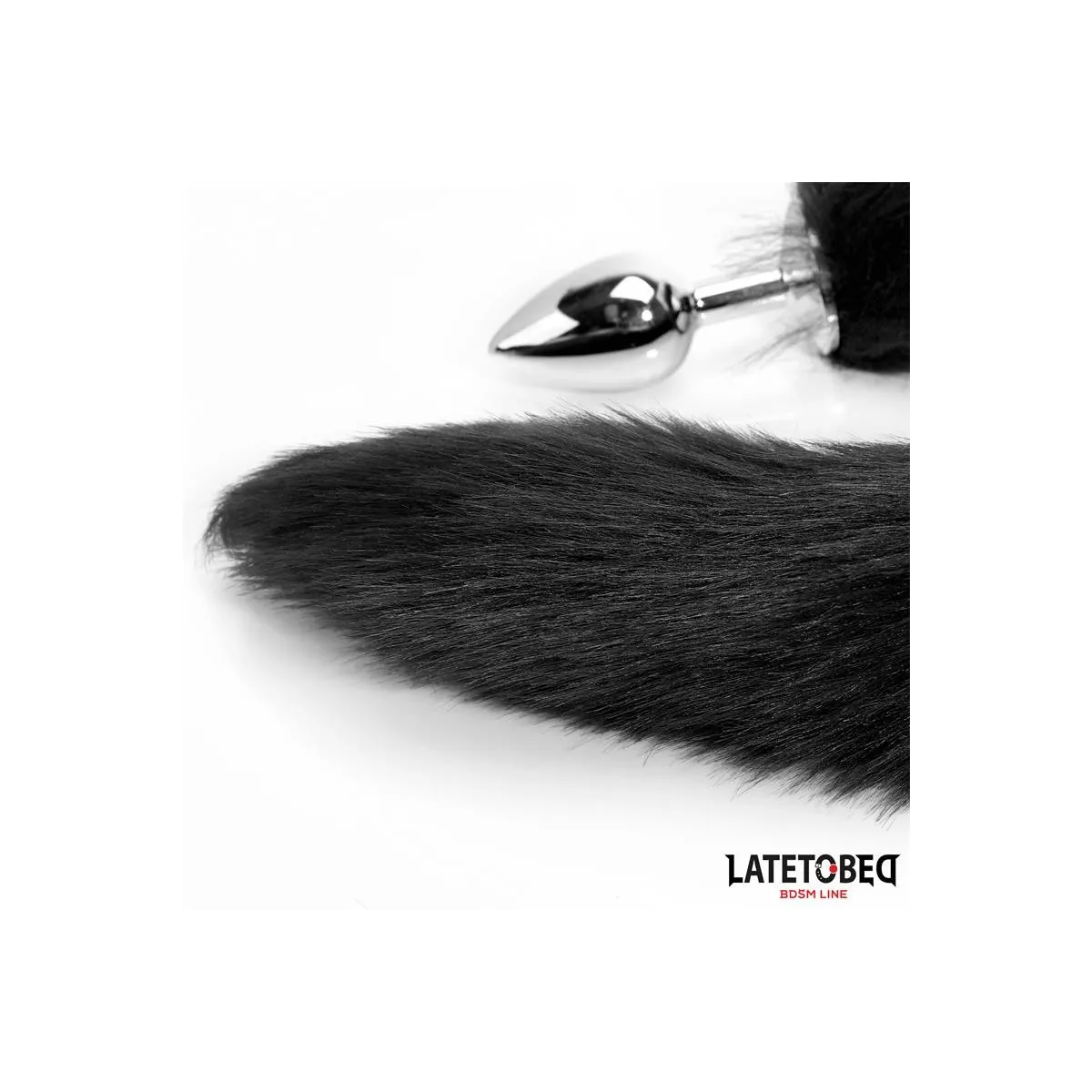Analplug mit Schwanz Schwarz 40 cm von Latetobed BDSM Line | Fesselliebe.de