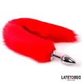Analplug mit Schwanz Rot 40 cm von Latetobed BDSM Line