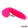 Analplug mit Schwanz Pink 40 cm von Latetobed BDSM Line