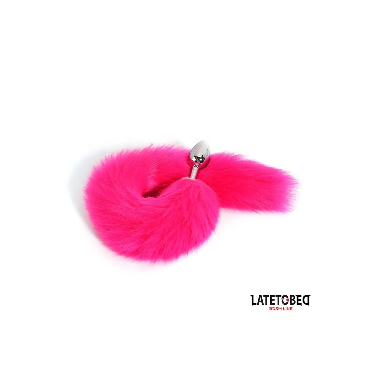 Analplug mit Schwanz Pink 40 cm von Latetobed BDSM Line | Fesselliebe.de