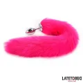 Analplug mit Schwanz Pink 40 cm von Latetobed BDSM Line