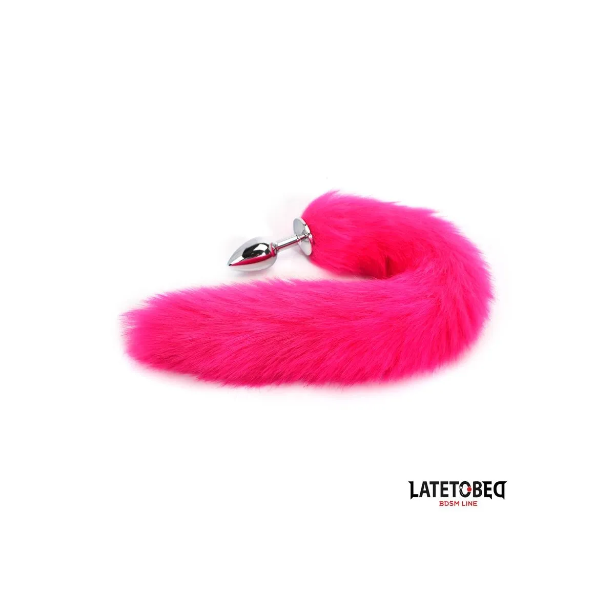 Analplug mit Schwanz Pink 40 cm von Latetobed BDSM Line | Fesselliebe.de