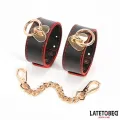 Handfesseln mit Goldener Kette von Latetobed BDSM Line