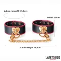 Handfesseln mit Goldener Kette von Latetobed BDSM Line