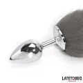 Analplug mit Schwanz Grau 40 cm von Latetobed BDSM Line