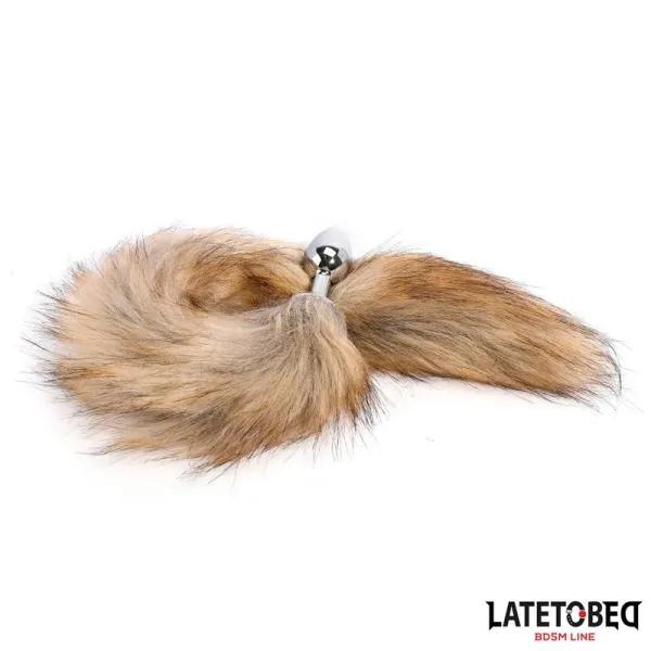 Analplug mit Schwanz Braun 40 cm von Latetobed BDSM Line | Fesselliebe.de