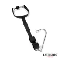 Mundknebel mit Manschette und Analhaken von Latetobed BDSM Line