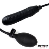 Aufblasbarer Dildo mit Handpumpe von Latetobed BDSM Line | Fesselliebe.de