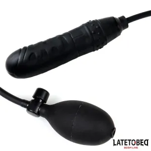 Aufblasbarer Dildo mit Handpumpe von Latetobed BDSM Line