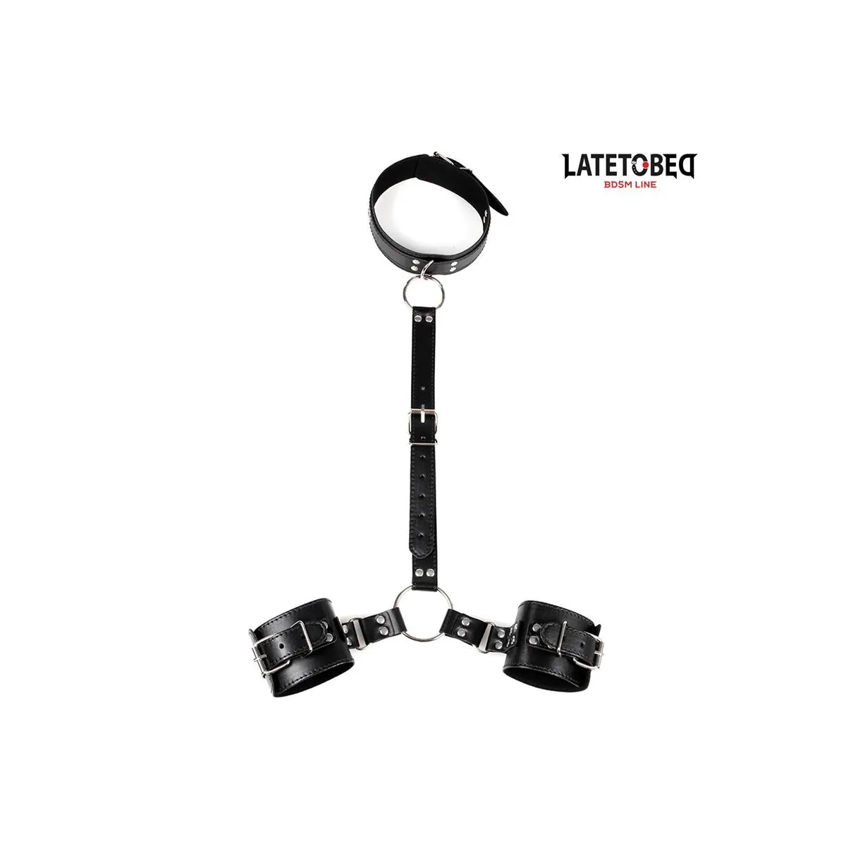 Halsband und Handfesseln von Latetobed BDSM Line | Fesselliebe.de