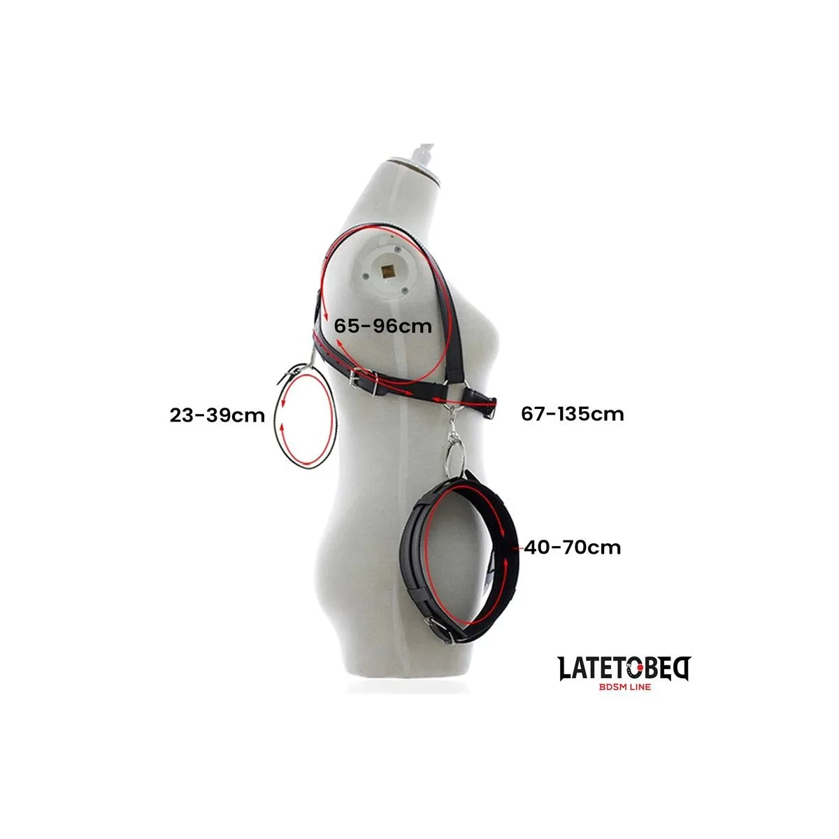 Fesseln für Gespreizte Beine von Latetobed BDSM Line | Fesselliebe.de